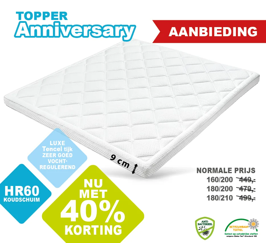 Anniversary aanbieding