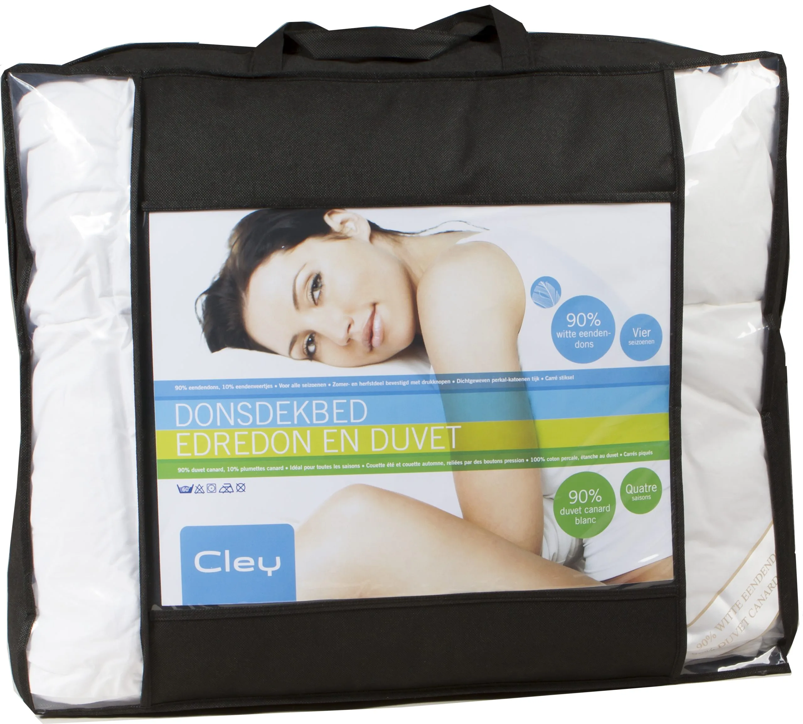 4 Seizoenen dekbed - 90% eendendons