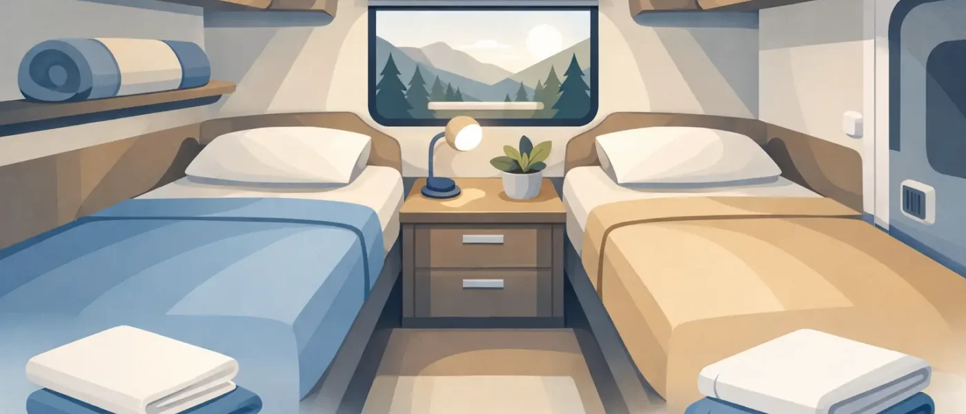 2 enkele bedden camper hoeslaken kiezen