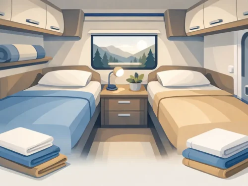 2 enkele bedden camper hoeslaken kiezen