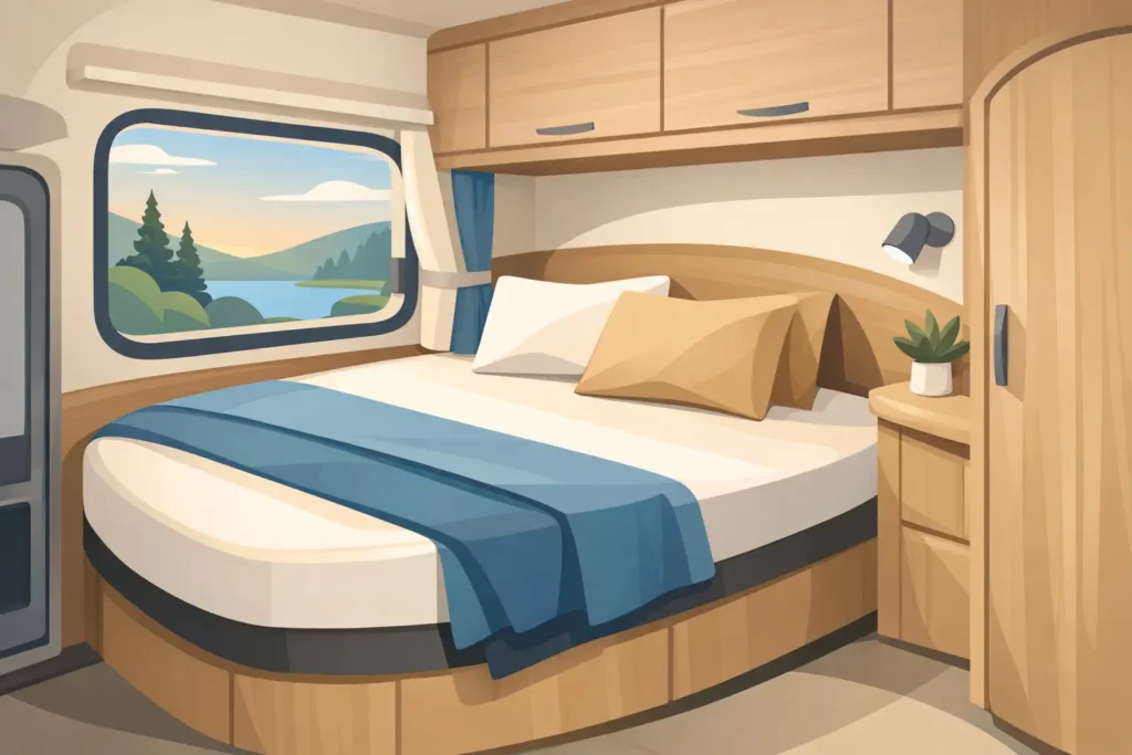 Bedtextiel caravan Frans bed dat echt past
