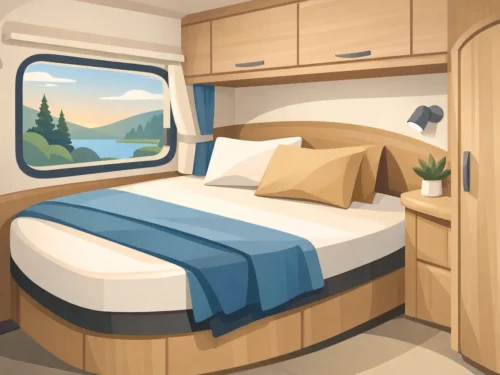 Bedtextiel caravan Frans bed dat echt past