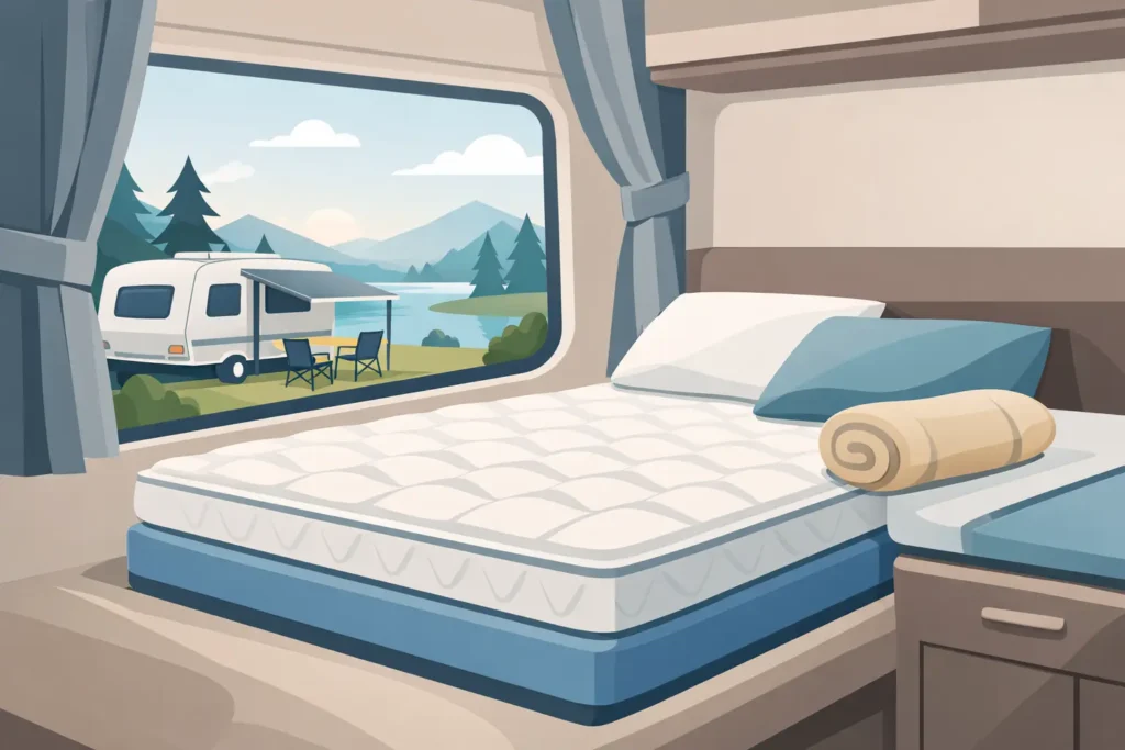 Beste matras voor caravan kiezen