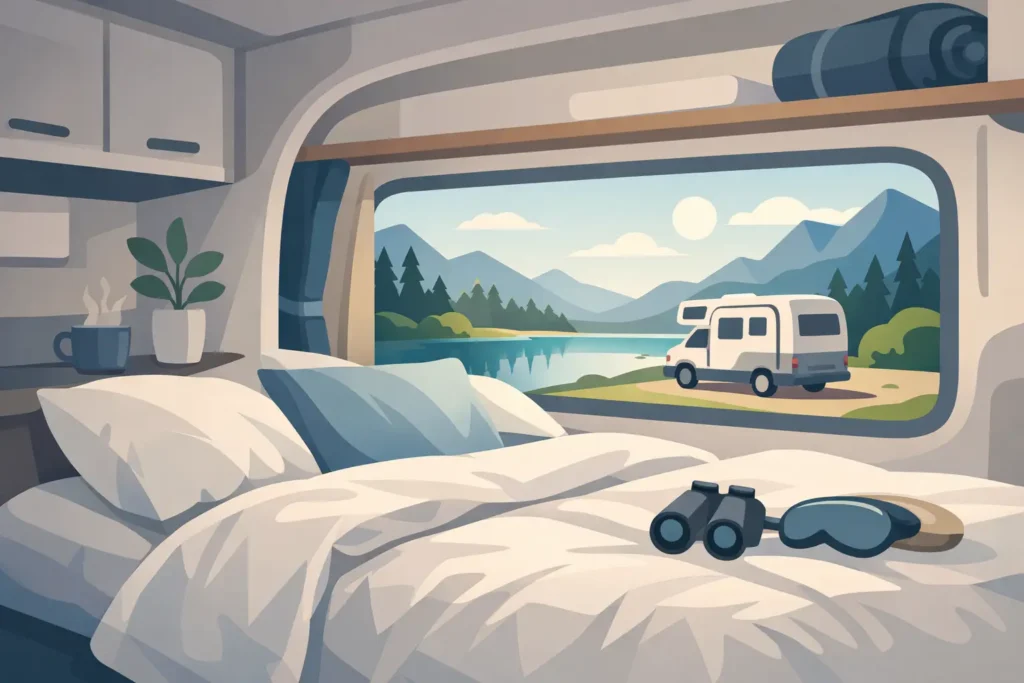 Dekbed camper bed kiezen zonder gedoe