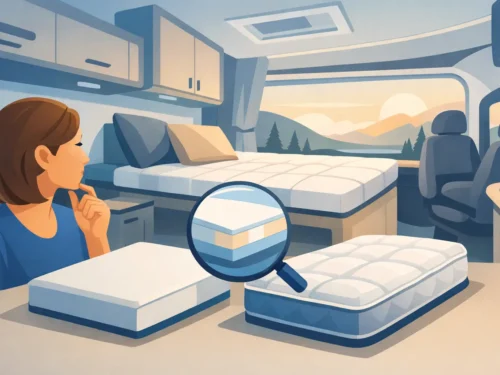 Hoe kies je camper matras dat echt past?