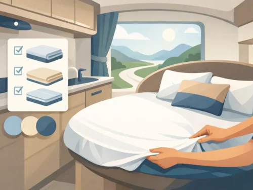 Hoeslaken camper Frans bed kiezen zonder gedoe