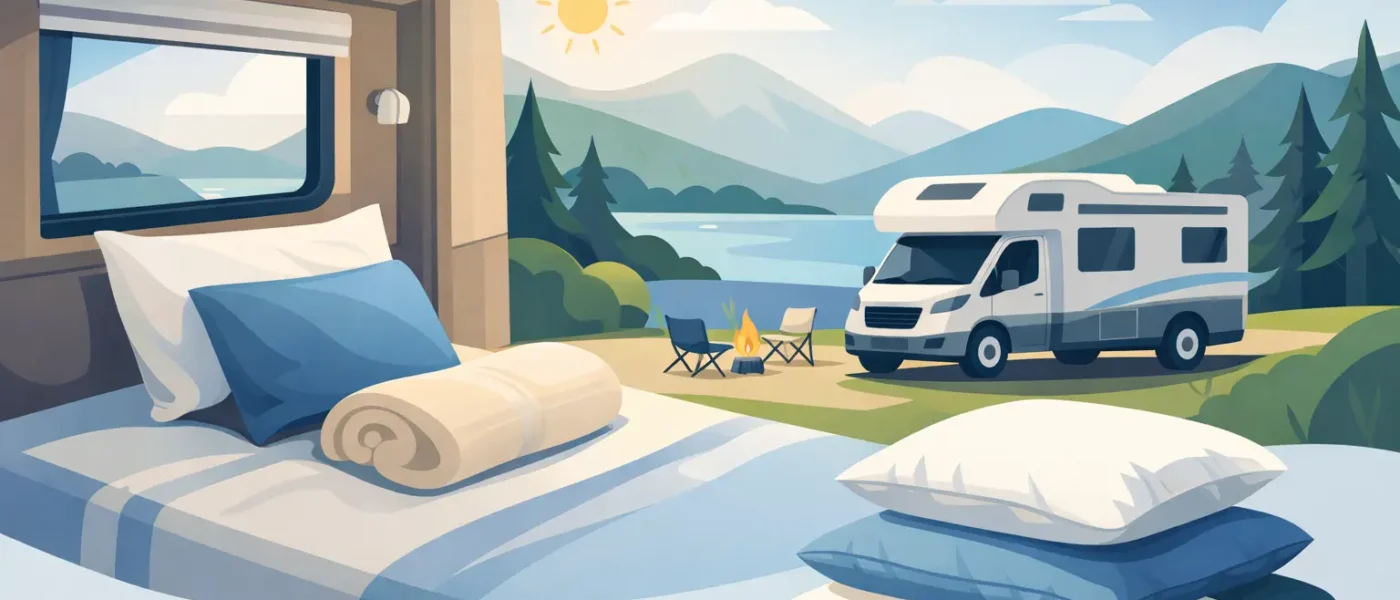 Kussen voor camper slapen kiezen