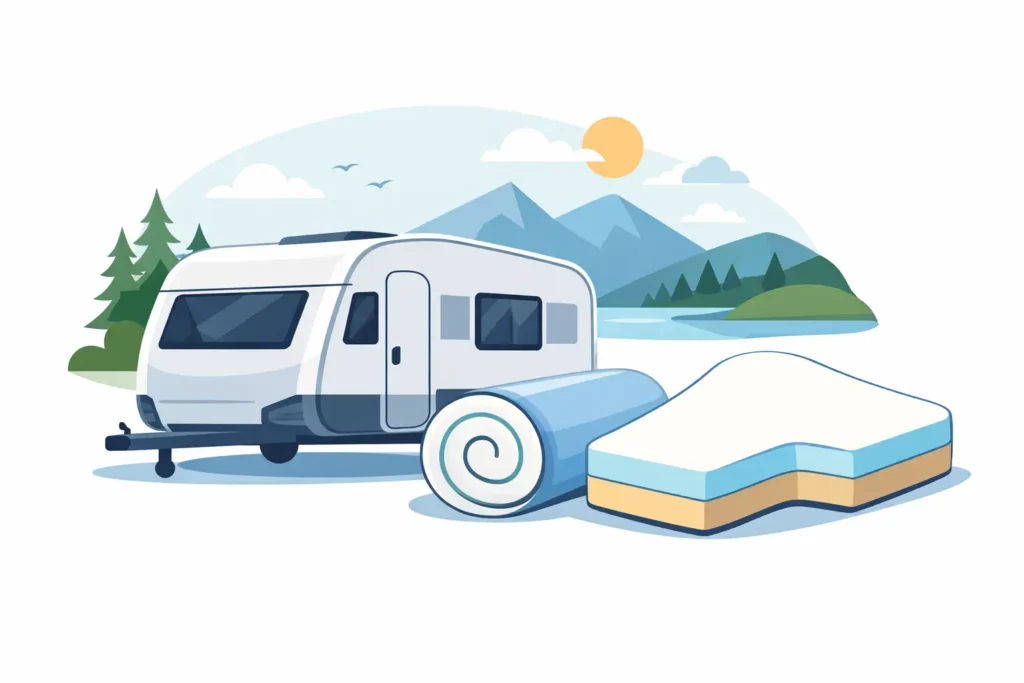 Matras voor caravan op maat kiezen