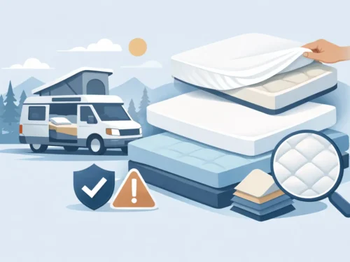 Molton camper matras kiezen zonder miskoop