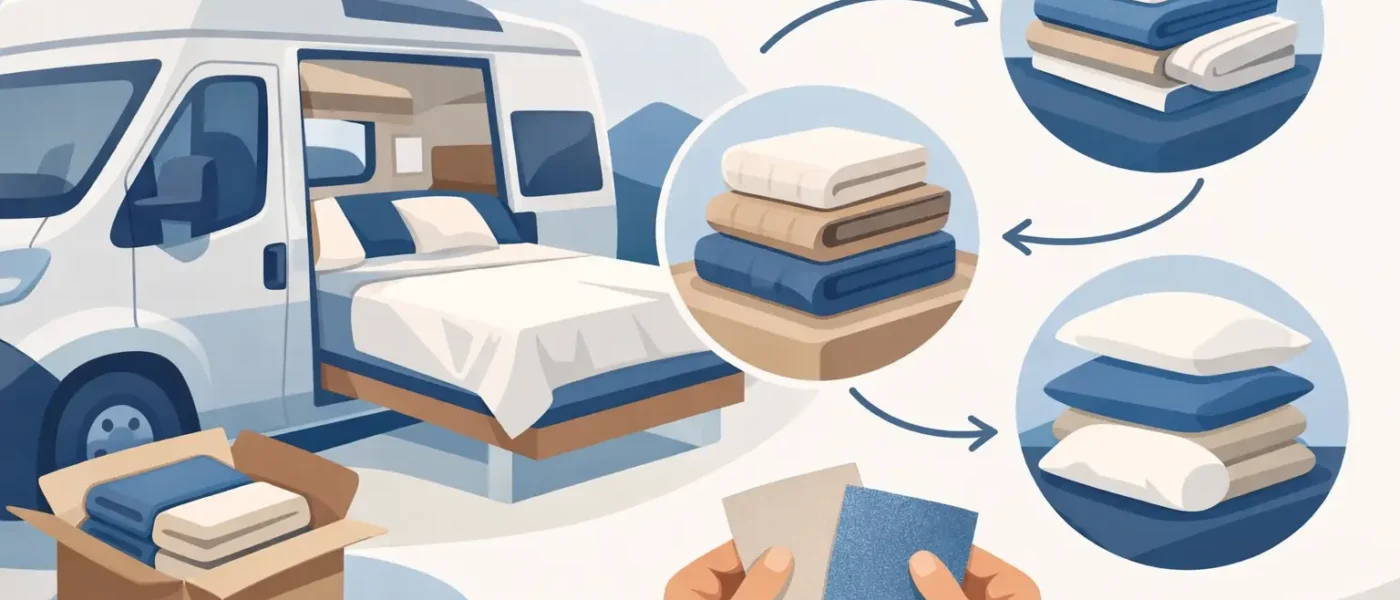 Textielpakket camper bed kiezen zonder gedoe