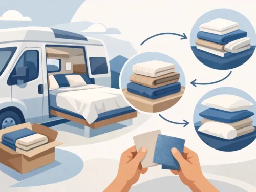 Textielpakket camper bed kiezen zonder gedoe