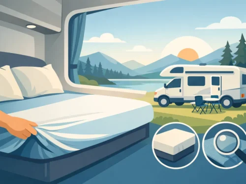 Tussenhoeslaken camper kopen? Let hierop