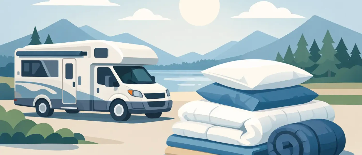 Beste beddengoed voor camper kiezen