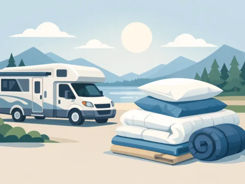 Beste beddengoed voor camper kiezen