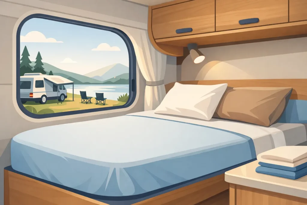 Camper hoeslakens die wél goed passen