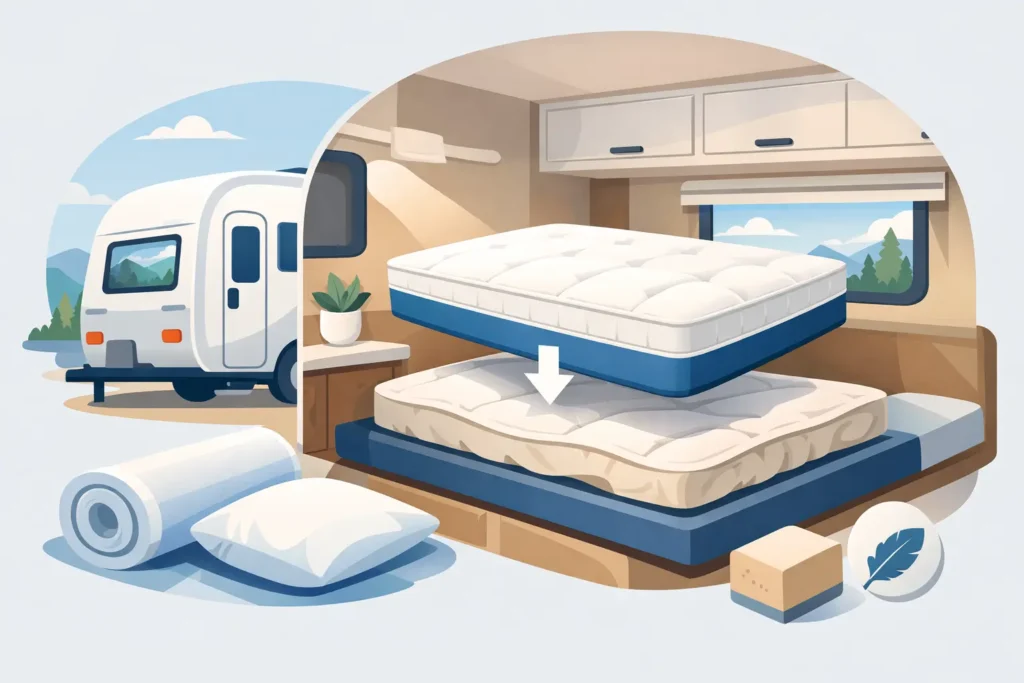 Matras caravan vervangen? Zo kies je goed