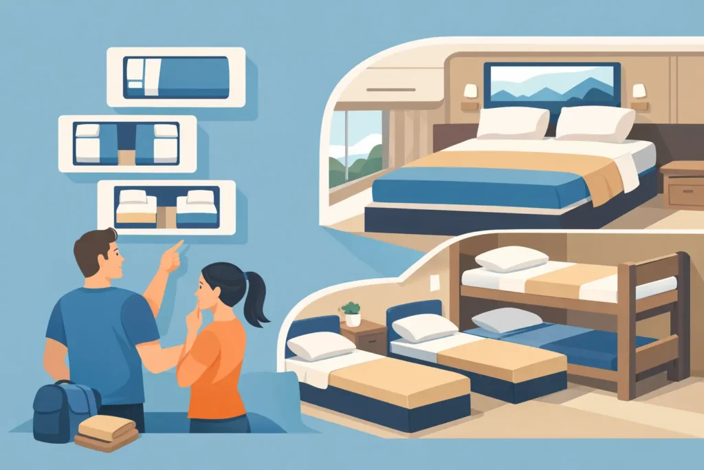 Camper bed indeling kiezen zonder miskoop