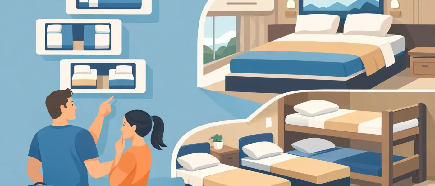 Camper bed indeling kiezen zonder miskoop