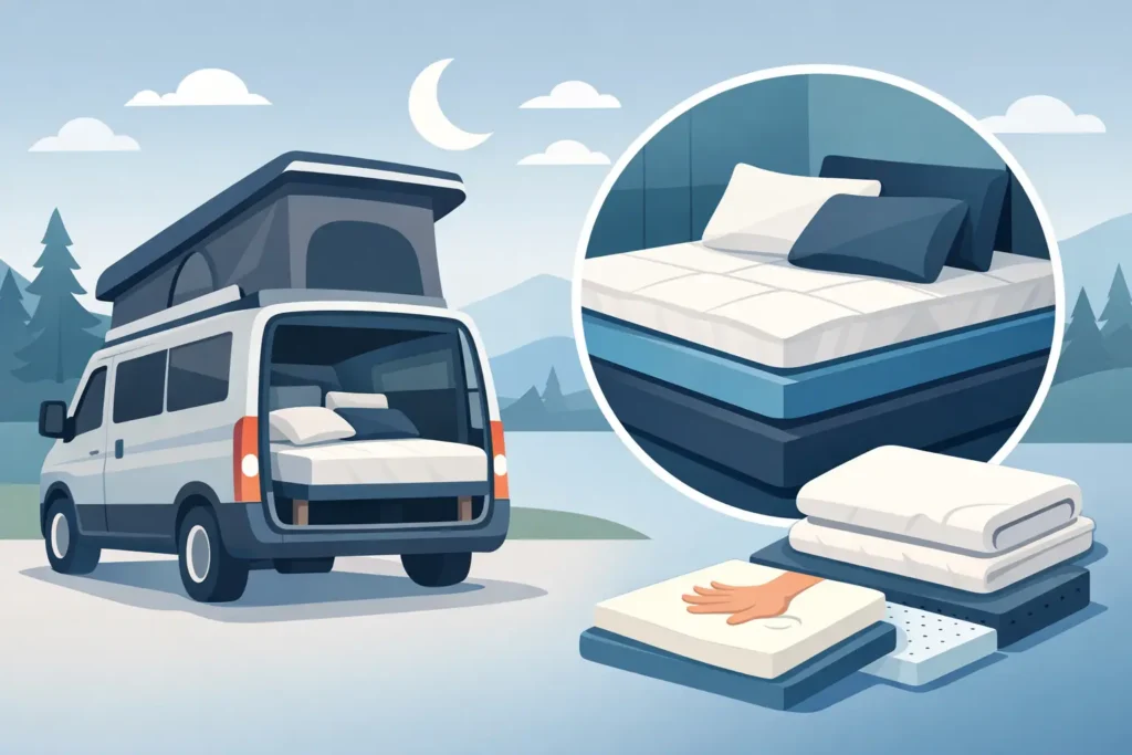 Camper topper kiezen voor beter slaapcomfort