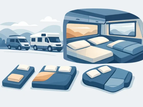Uitleg afwijkende bedmaten camper