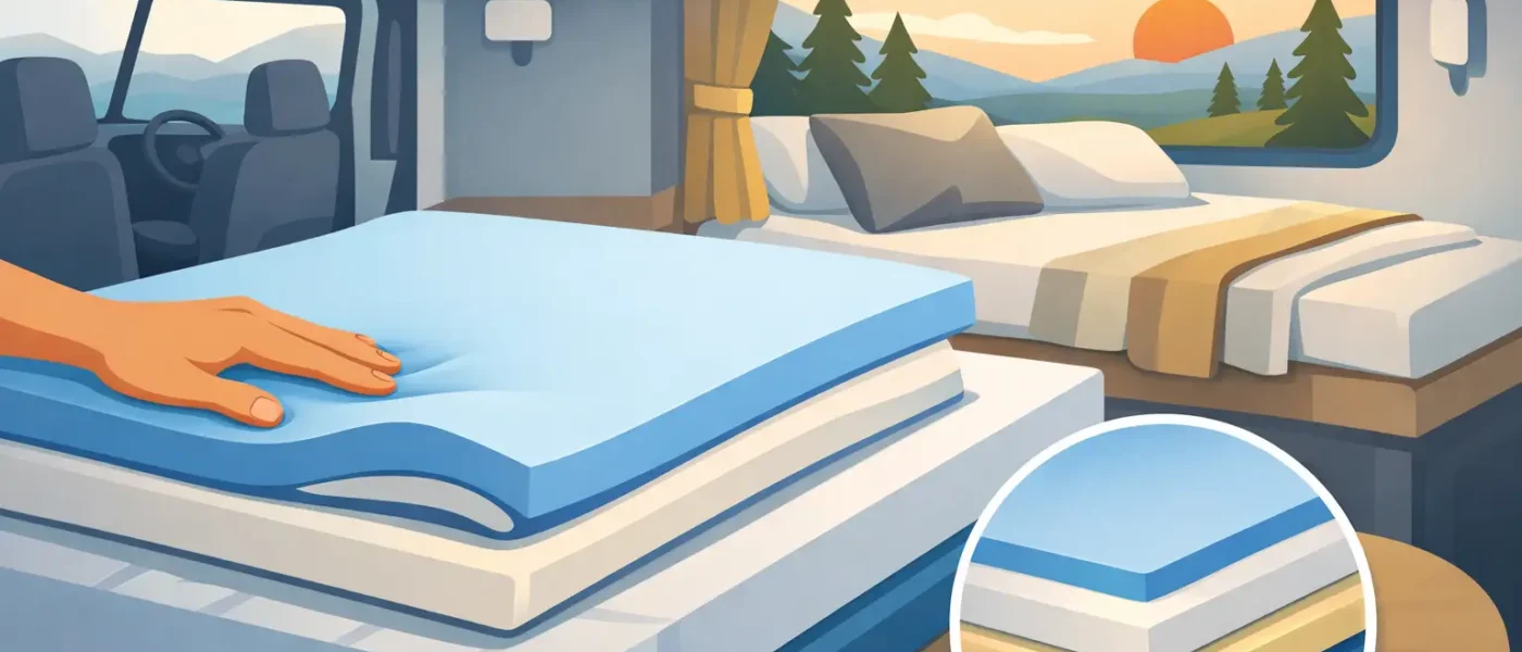 Beste matrastoppers voor campers kiezen