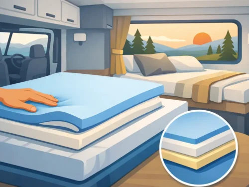 Beste matrastoppers voor campers kiezen