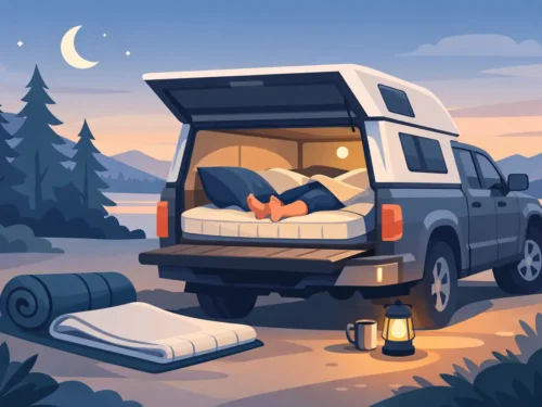 Camper topper op maat voor beter slaapcomfort