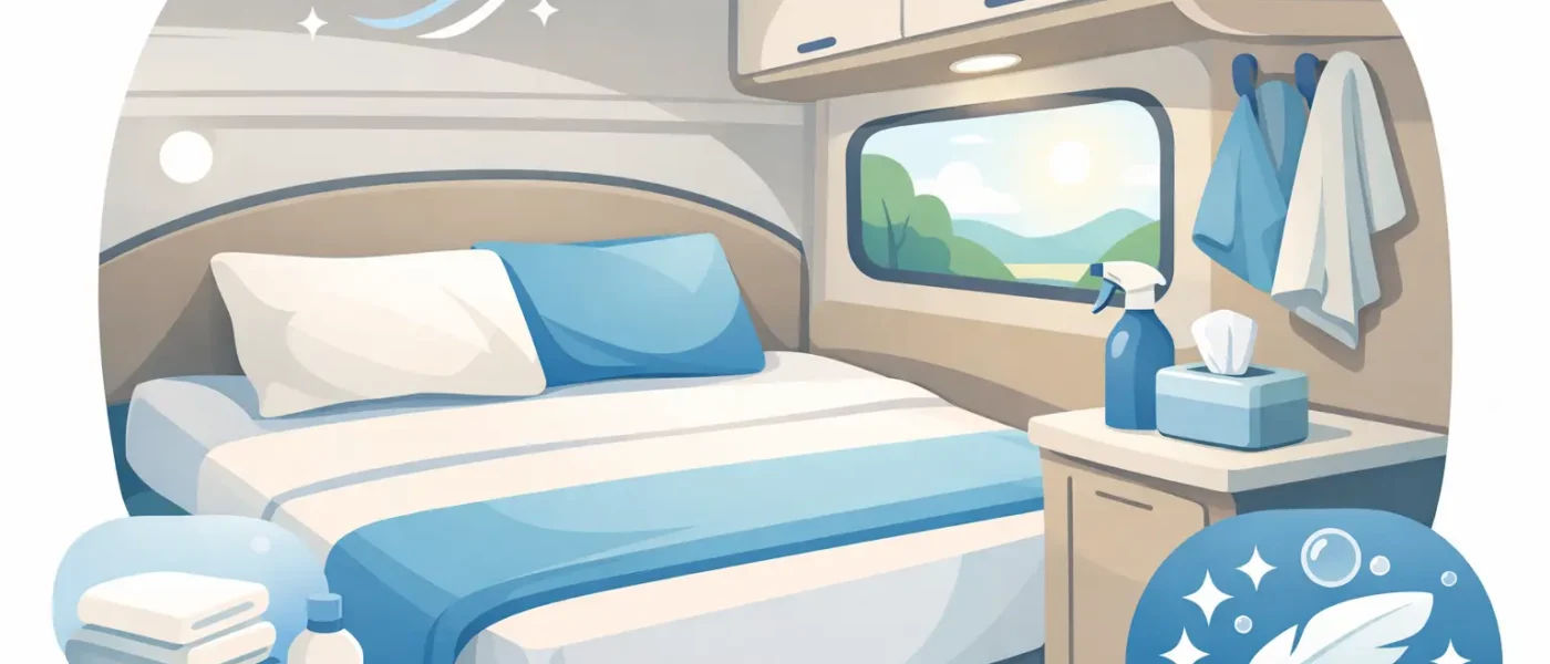 Caravan bed hygienisch houden zonder gedoe