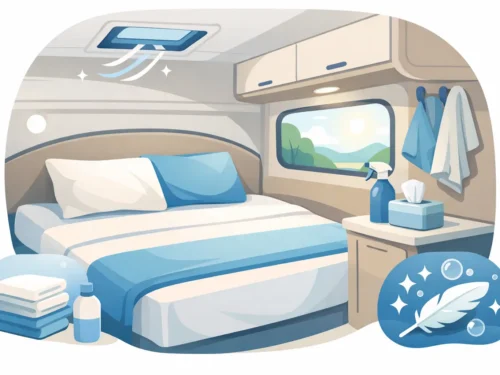 Caravan bed hygienisch houden zonder gedoe