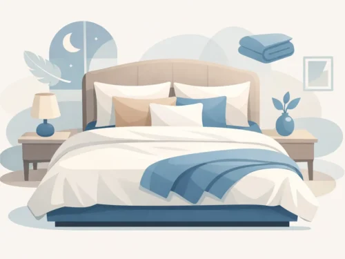 Handleiding bedtextiel voor queensbed