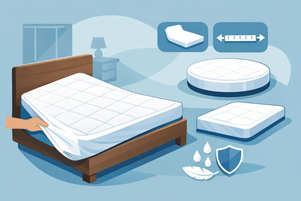 Matrasbeschermer voor afwijkende bedmaat kiezen