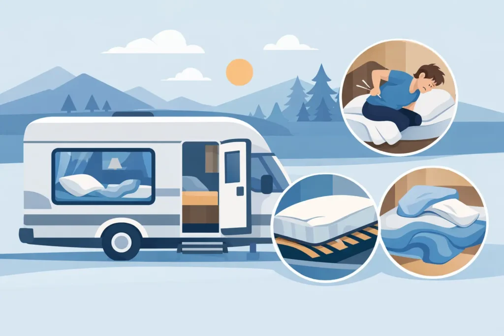 Veelgemaakte fouten bij caravanbedden voorkomen