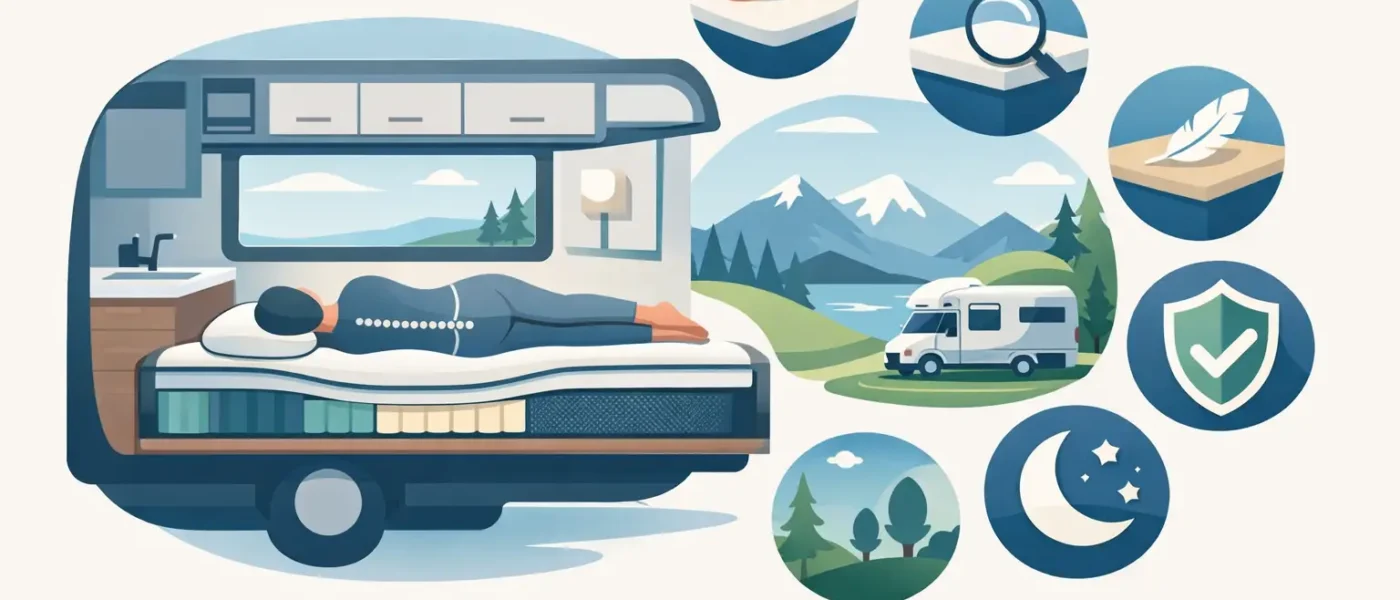 Beoordeling orthopedisch campermatras in 7 punten