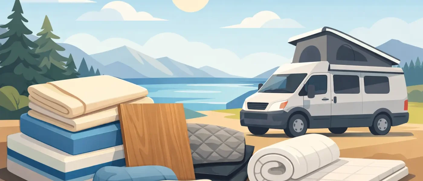 De beste materialen voor een camper topper