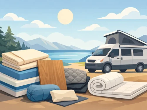 De beste materialen voor een camper topper