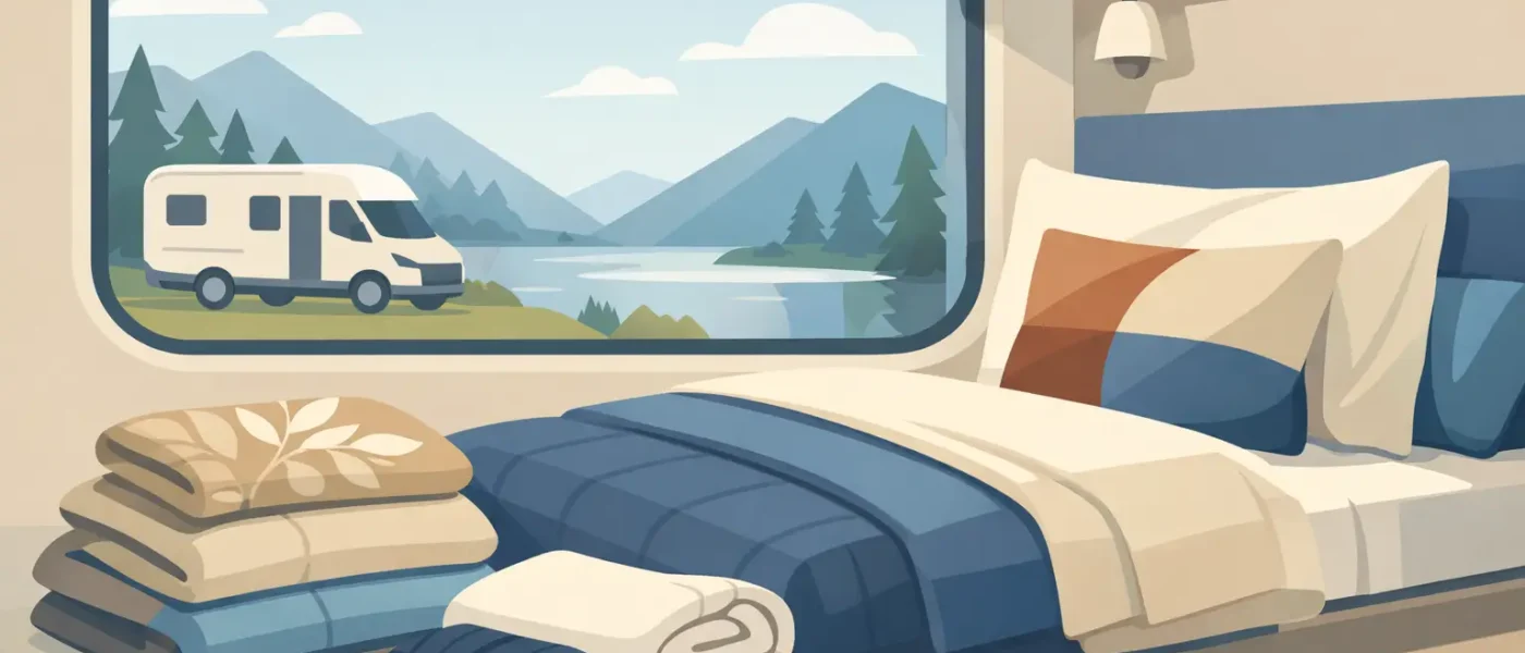 Handleiding camper bedtextiel combineren
