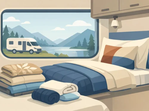 Handleiding camper bedtextiel combineren
