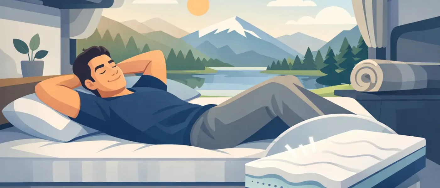 Rugklachten verminderen met een campermatras