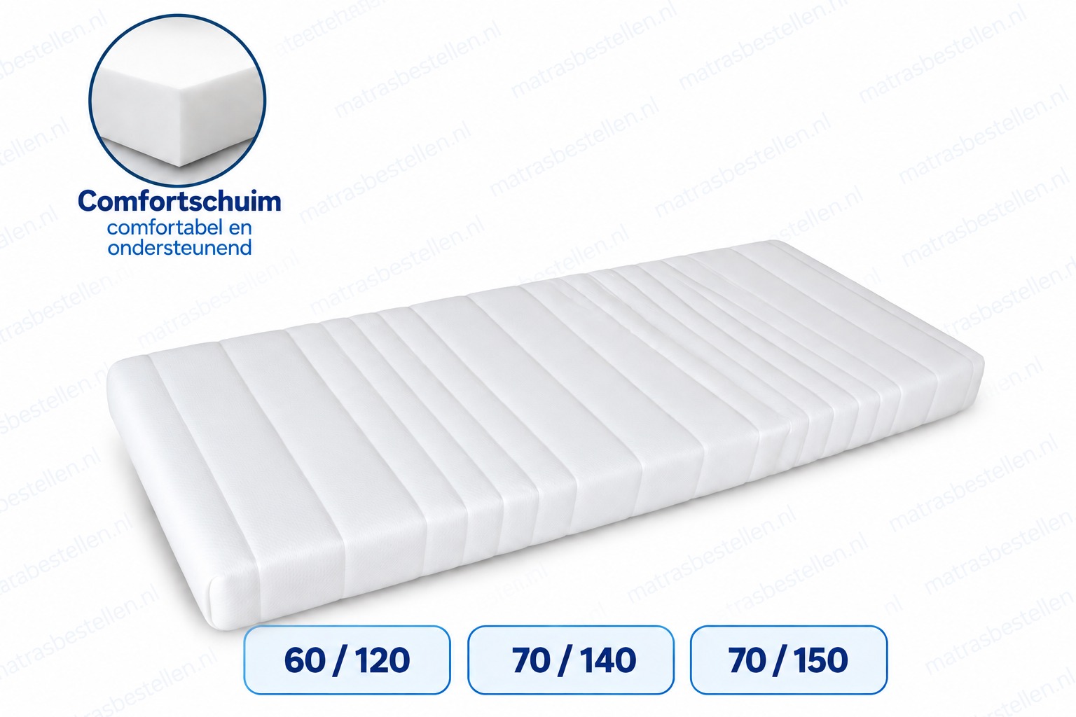 Baby/Peutermatras comfortschuim