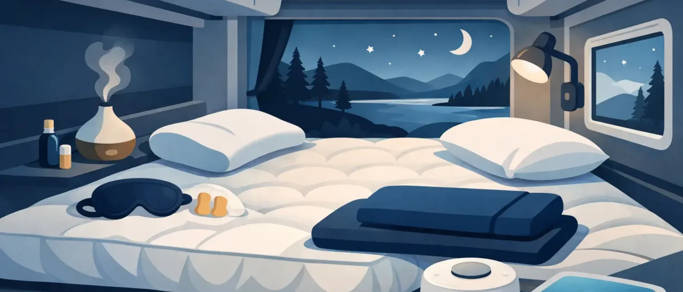 Beste campermatras accessoires voor beter slapen