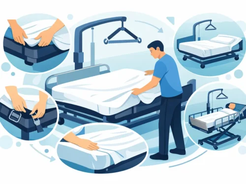 Hefbed-beddengoed correct bevestigen in 5 stappen