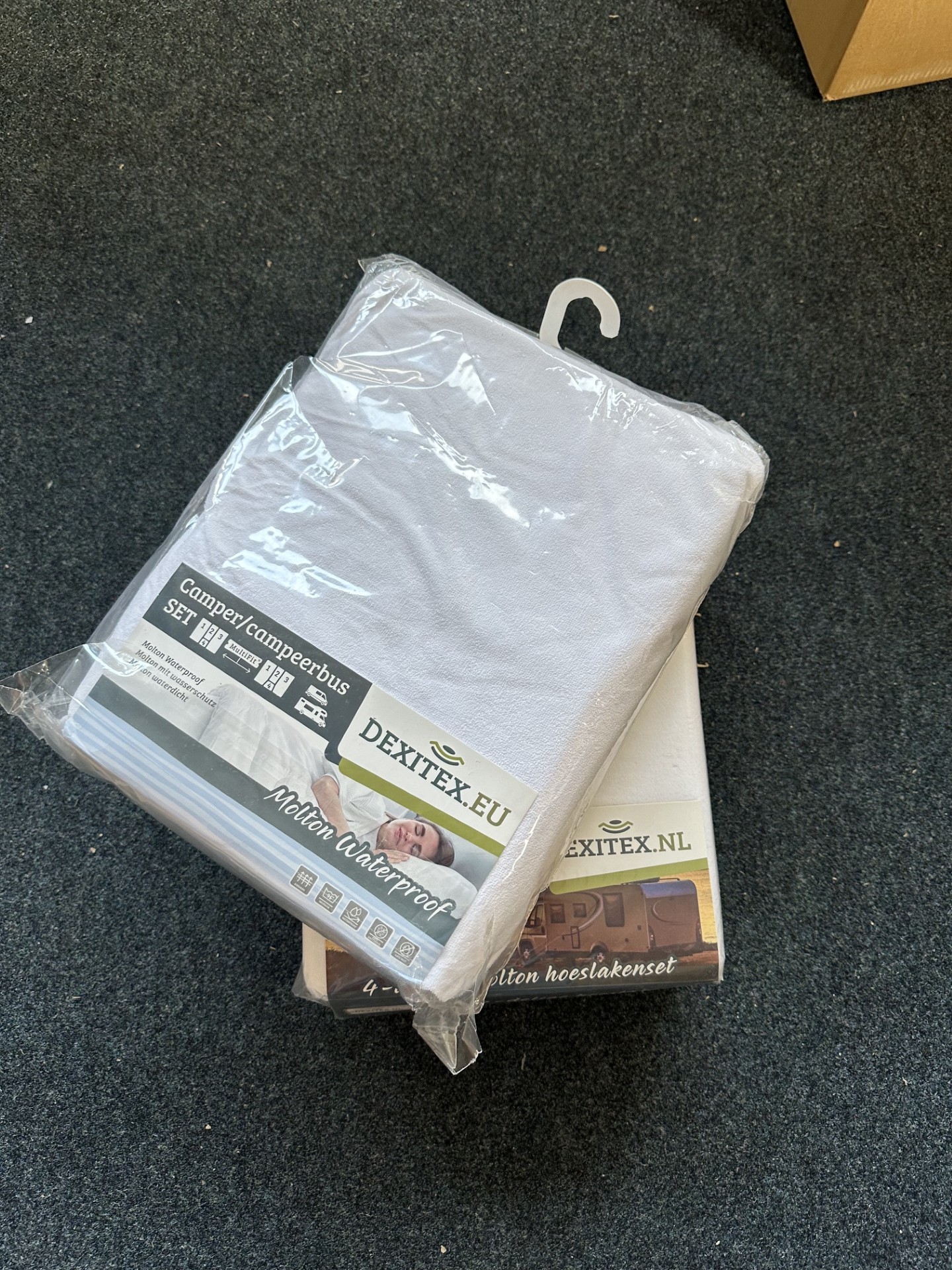 (Uit verpakking geweest) Molton hoeslakenset - 4 delig Waterdicht of Standaard