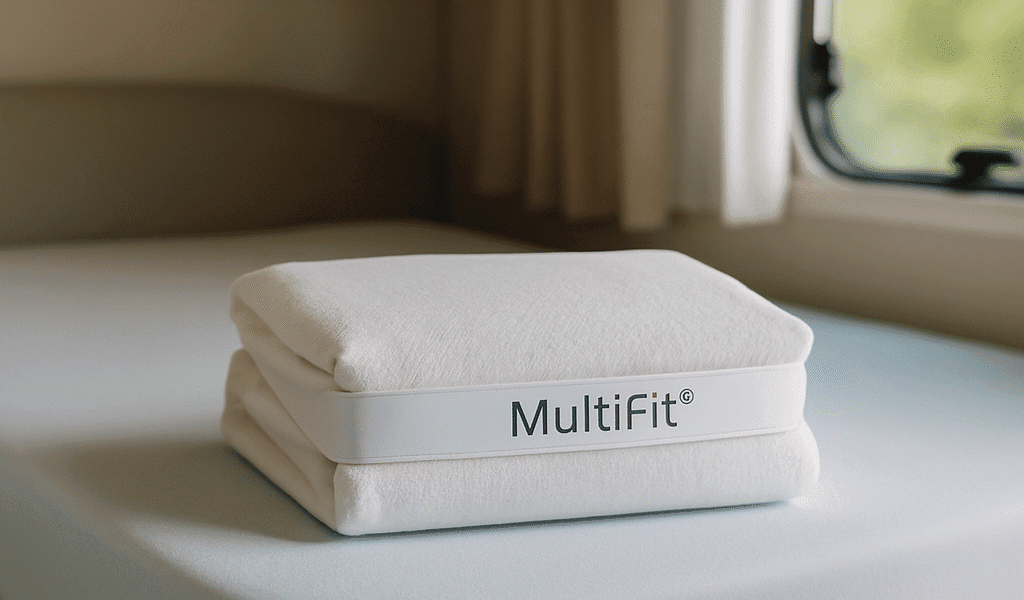 Hebben jullie hoeslakens voor middenmatrassen in campers? De ultieme Dexitex-keuzehulp: maten, MultiFit®-oplossingen en waterdichte moltons