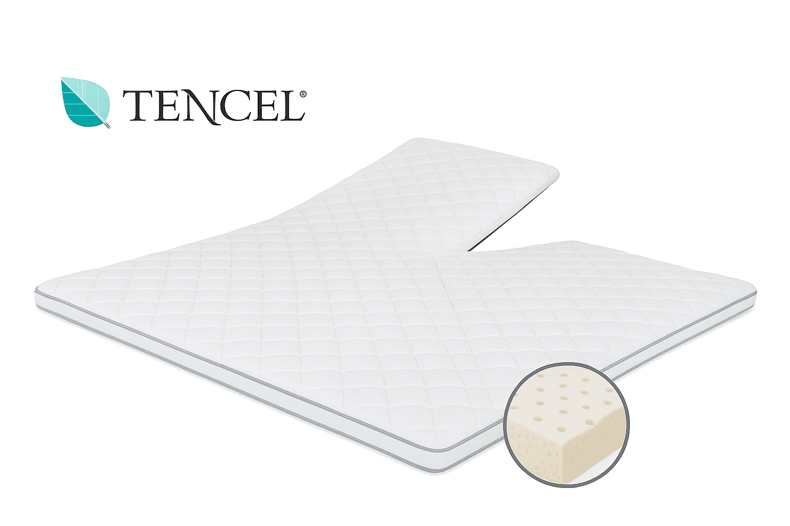 CEVILIT Perkal Hoeslaken voor topper