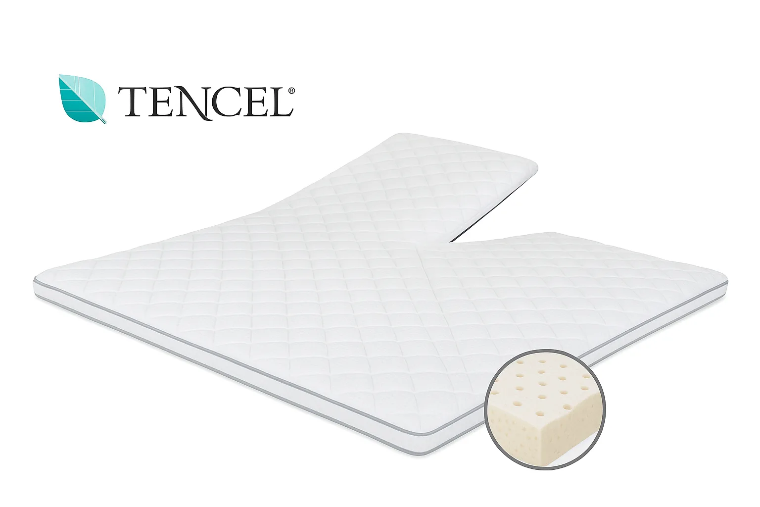 CEVILIT Perkal Hoeslaken voor topper